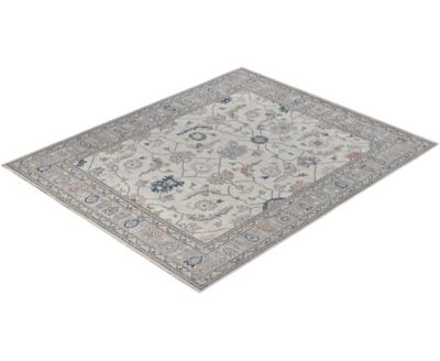 Adorn Hand Woven Rugs Colorful Oushak M0103 44 Rug Collection In White