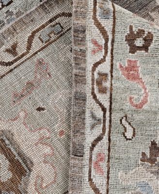 Colorful Oushak M0103-46 8'x9'8" Area Rug