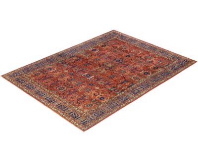 Adorn Hand Woven Rugs Serapi M0103 106 Rug Collection In Red