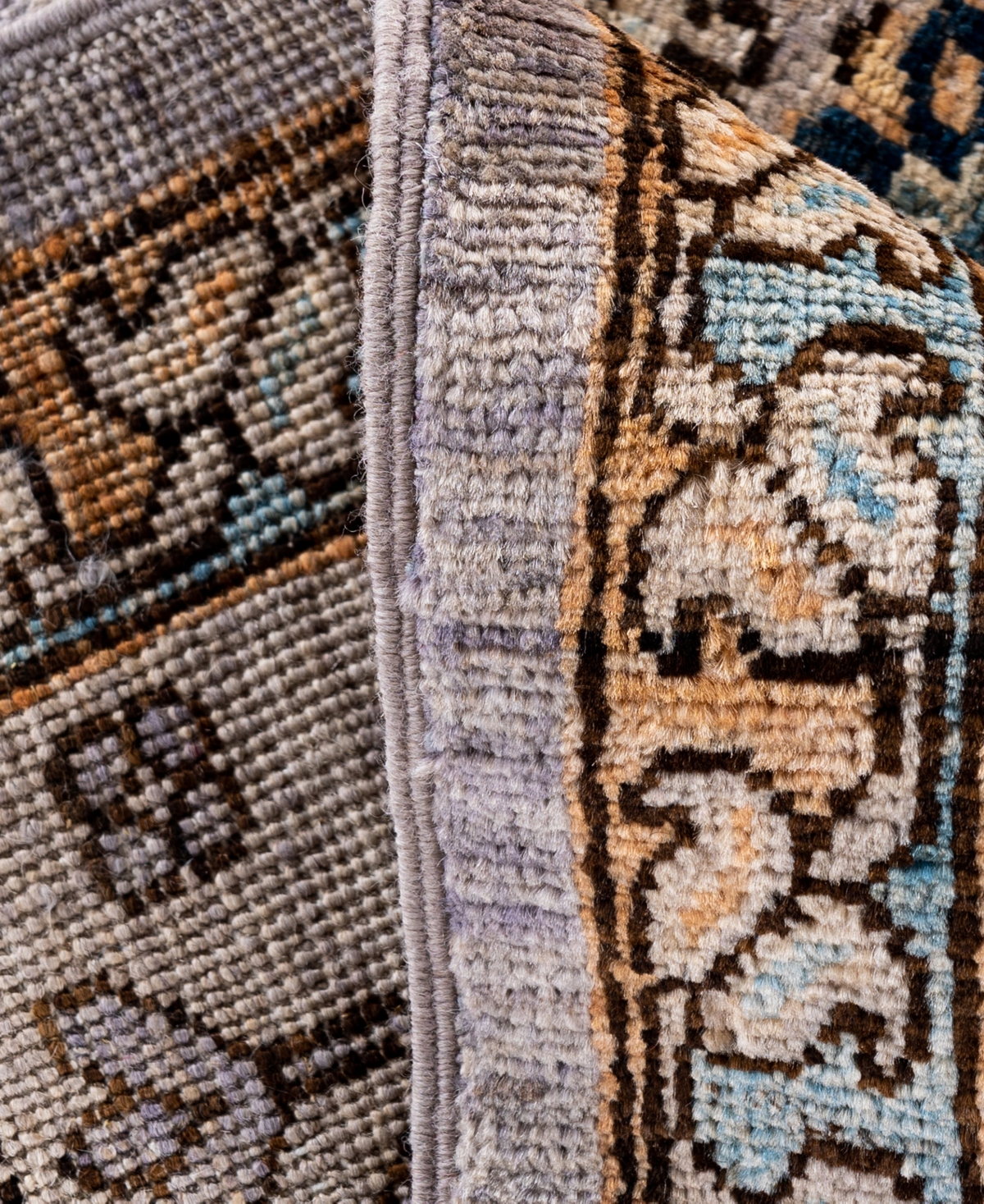 Adorn Hand Woven Rugs Serapi M0103-123 9'x11'11" Area Rug In Gray