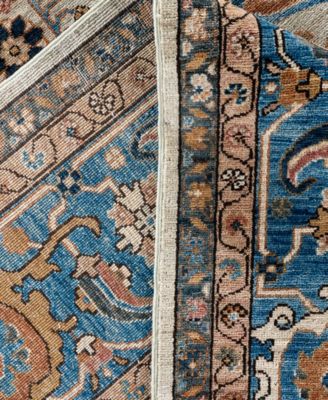 Adorn Hand Woven Rugs Serapi M0103 128 Rug Collection In White