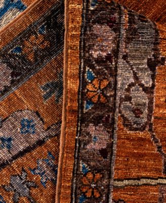 Adorn Hand Woven Rugs Serapi M0103 138 Rug Collection In Brown