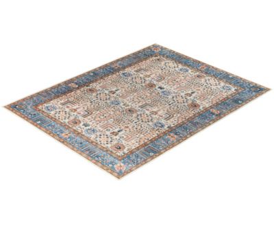 Adorn Hand Woven Rugs Serapi M0103 151 Rug Collection In Gray