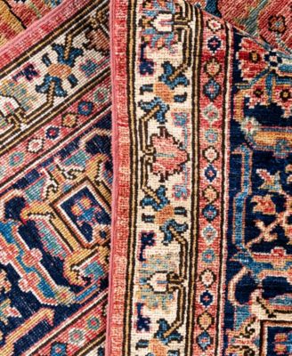 Adorn Hand Woven Rugs Serapi M0103 153 Rug Collection In Pink