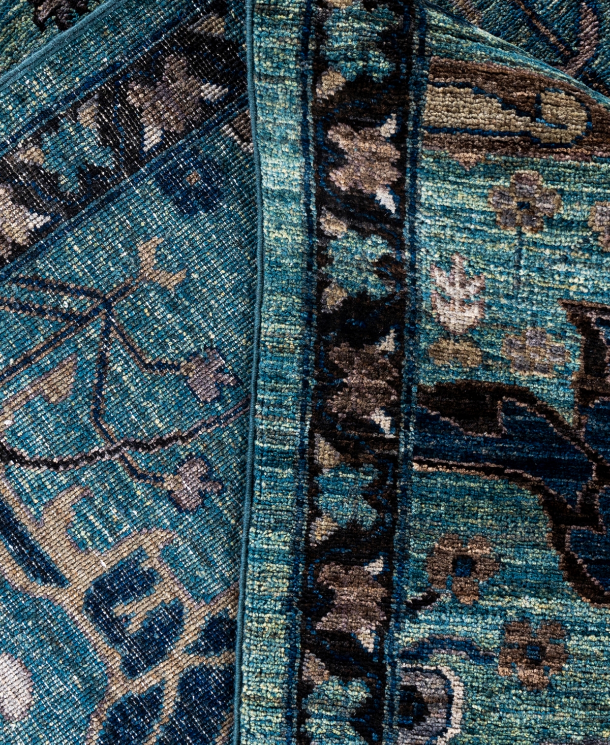 Adorn Hand Woven Rugs Serapi M0103-163 9'x12' Area Rug In Green