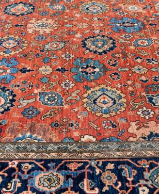 Adorn Hand Woven Rugs Serapi M0103 165 Rug Collection In Red
