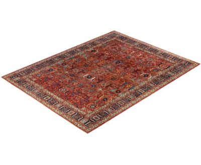 Adorn Hand Woven Rugs Serapi M0103 176 Rug Collection In Red