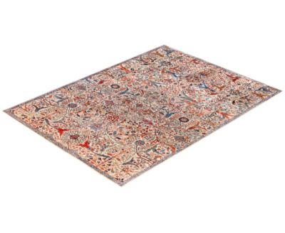 Adorn Hand Woven Rugs Serapi M0103 181 Rug Collection In Gray