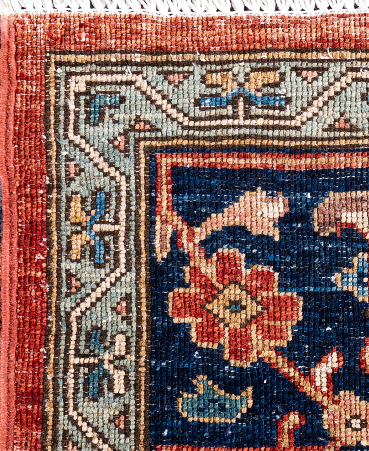 Adorn Hand Woven Rugs Serapi M0103-215 8'x10'1" Area Rug In Orange