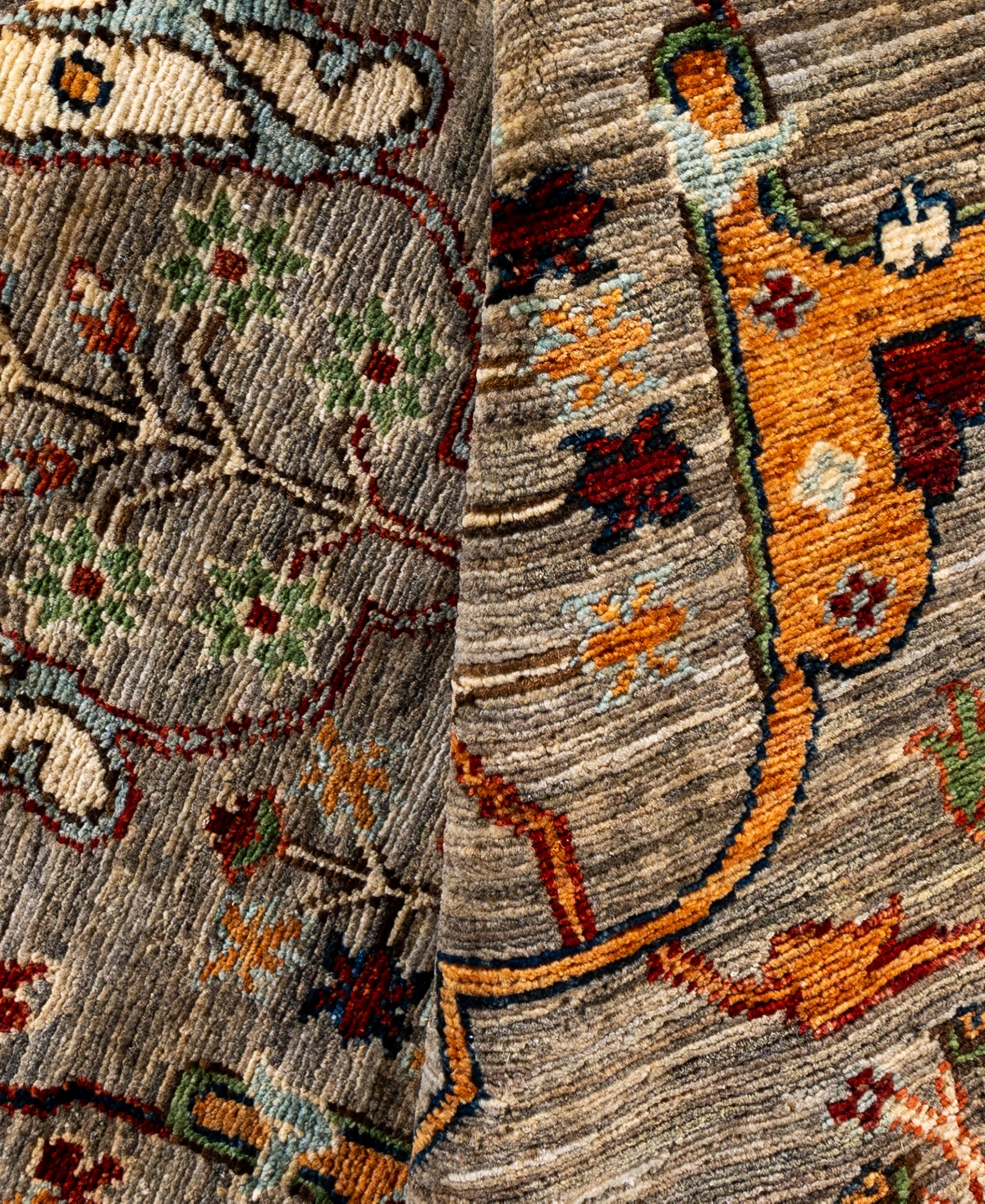 Adorn Hand Woven Rugs Serapi M0103-223 8'3"x9'9" Area Rug In Brown