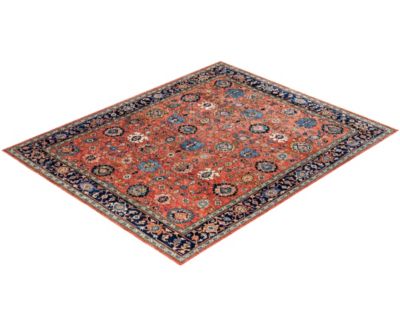 Adorn Hand Woven Rugs Serapi M0103 235 Rug Collection In Red