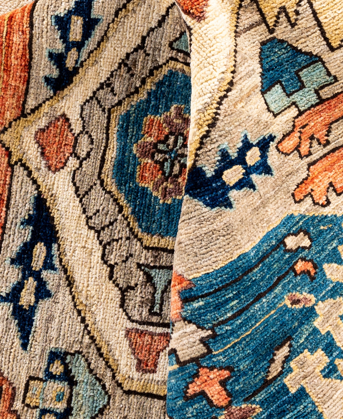 Adorn Hand Woven Rugs Serapi M0103-257 8'2"x10'2" Area Rug In Sand
