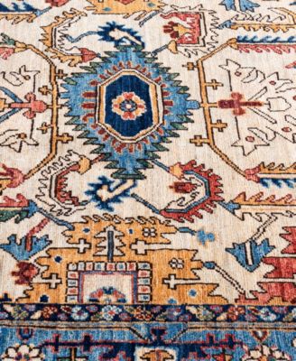 Adorn Hand Woven Rugs Serapi M0103 309 Rug Collection In White