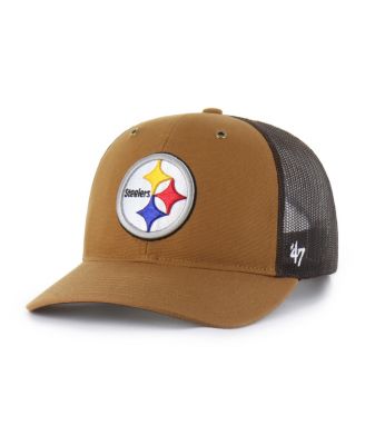 '47 Brand - Men's x '47 Brown Pittsburgh Steelers Trucker Adjustable Hat