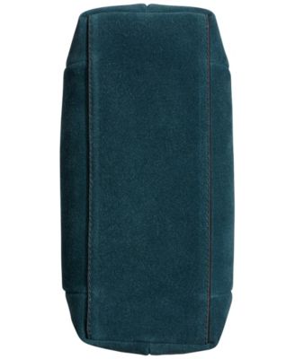 Organza Suede Crossbody Bag