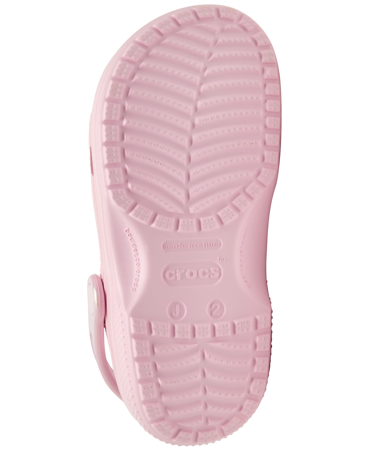 Crocs Toddler Girls Unicorn Classic Clogs From Finish Line In Multi