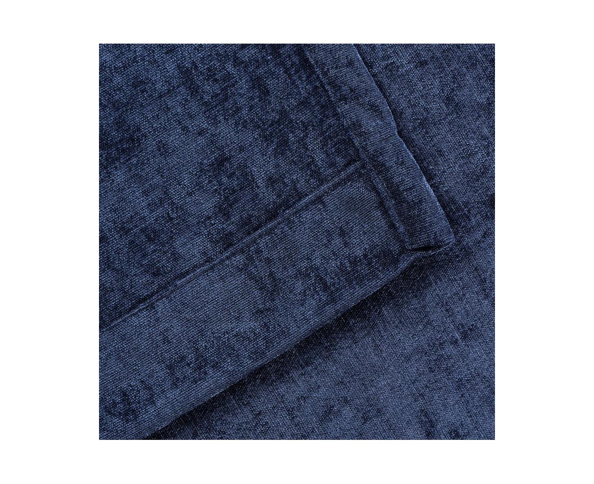 Superior Noor Chenille Semi-Blackout Machine Washable Curtains, Set of 2 Panels