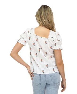 Women's Wild Garden Floral Blouse