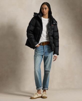 Women's Water-Resistant Long Sleeve Quilt Jacket