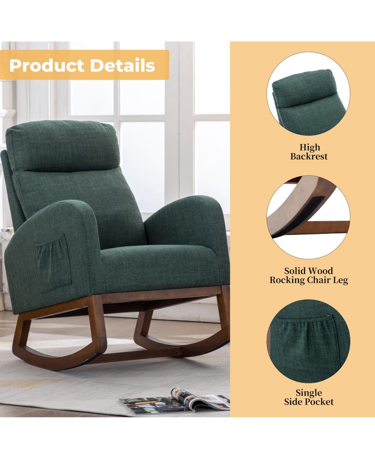 Rocking Chair, Moder