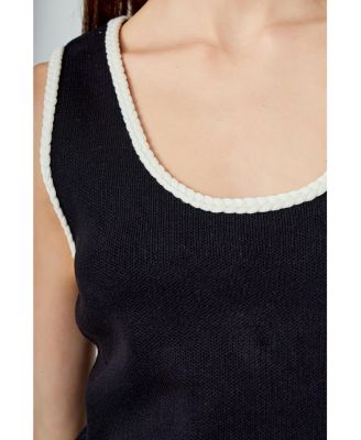 Women's Braided knit Top