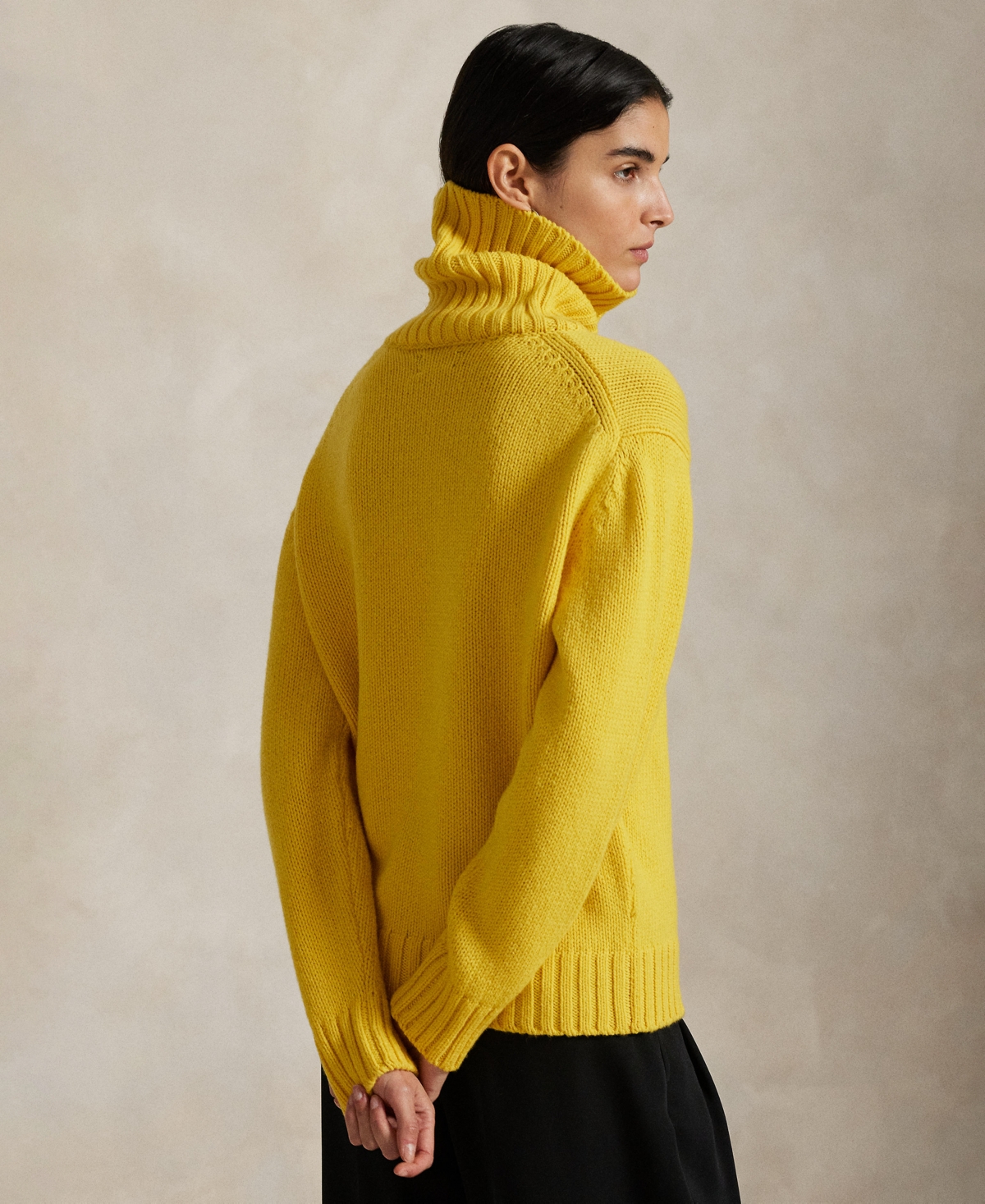 Polo Ralph Lauren インターシャ セーター In Yellow