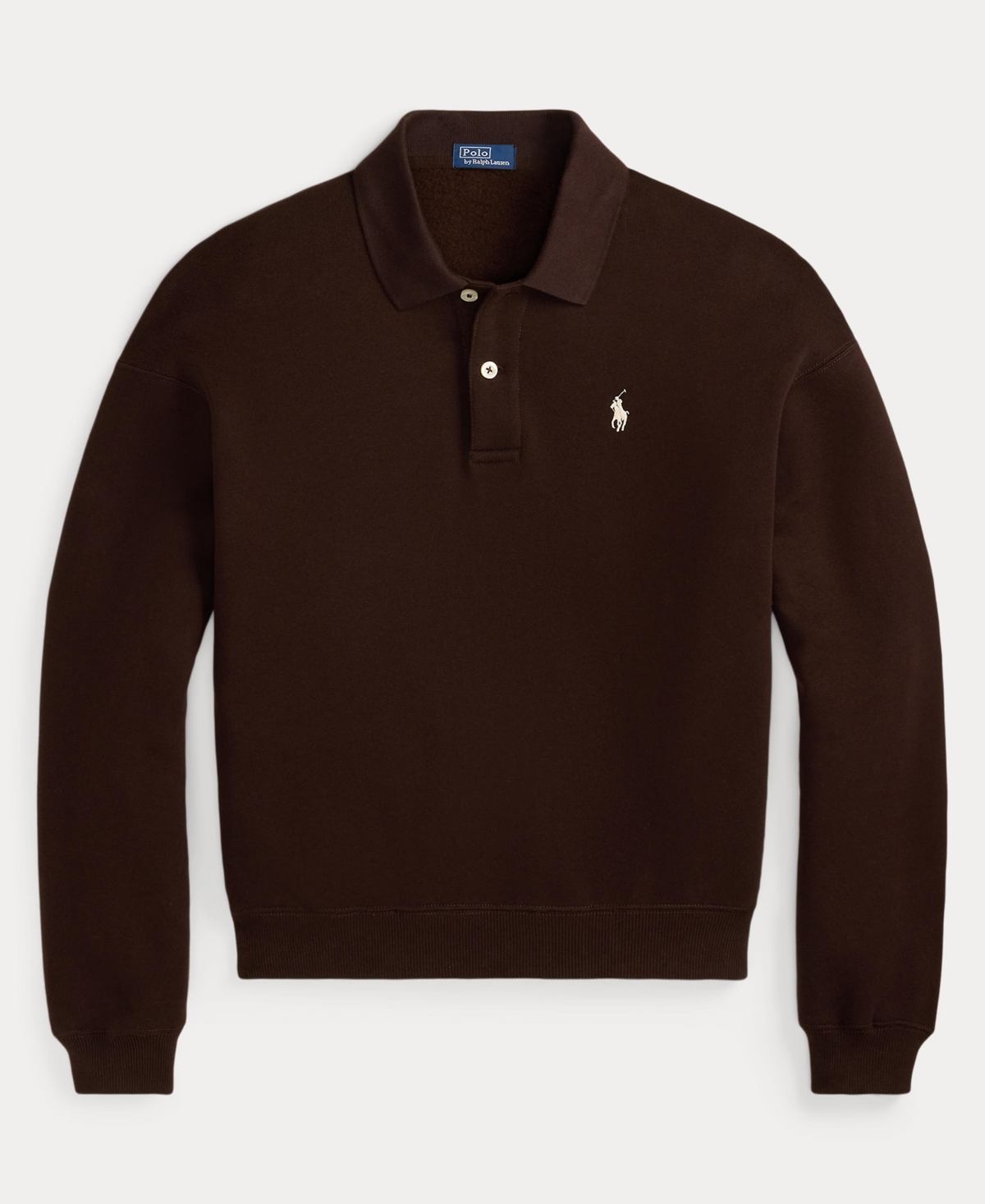 Polo Ralph Lauren Women's Polo Long Sleeve Sweatshirt In Burgundy