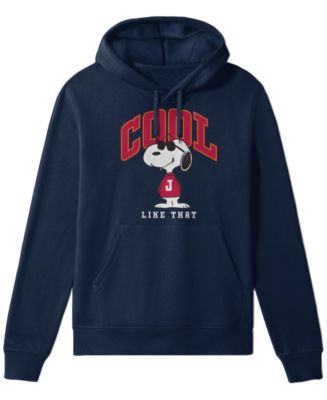 【専用】SNOOPY JOE COOL 裏起毛パーカー 長袖 М ネイビー 紺色 Hybrid Men's Snoopy Joe Cool Like That Peanuts Fleece Hoodie - Macy's