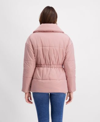Cinched Waist Puffer