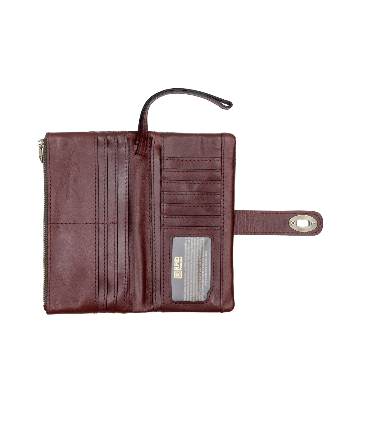 Patricia Nash Annesley Leather Wristlet