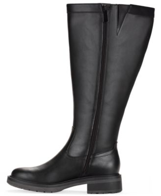 Women's Terryy Wide-Calf Round Toe Tall Boots, Macy's Exclusive