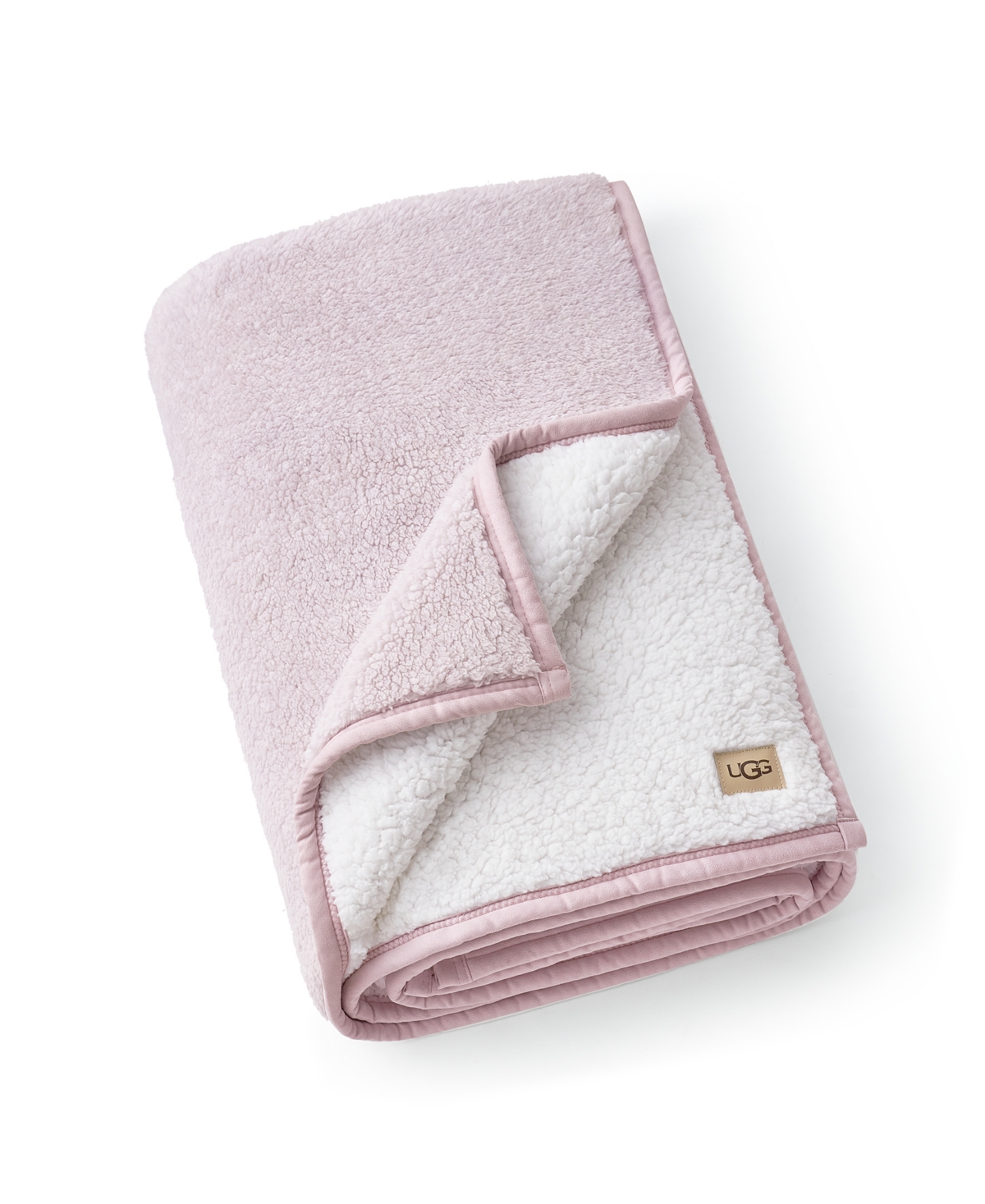 Ugg Classic Fluff Throw, 50" X 70" In Pink