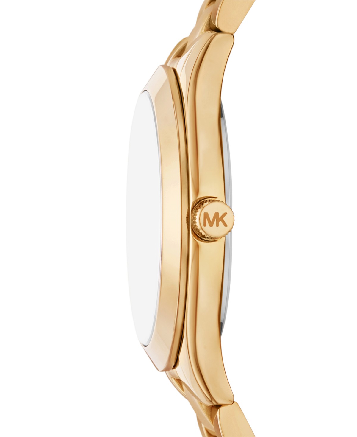 Женские часы Michael Kors Slim Runway с ювелирным набором, золотистые 32мм — фото 4