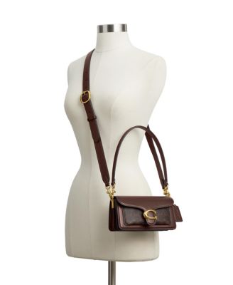 Tabby Mini Signature Canvas Shoulder Bag 20