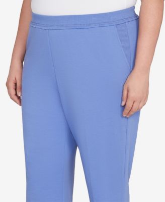 Plus Size Casual Vibe Cozy Short Length Slant Pocket Pants