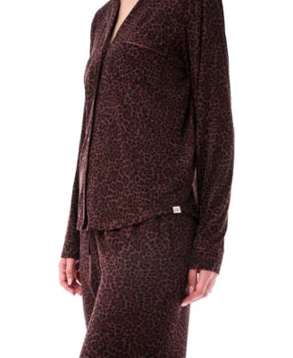 Women's 2-Piece Long Sleeve Sleepwear Set