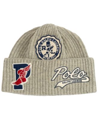 Polo Ralph Lauren Men's Patch Watch Beanie Hat - Macy's