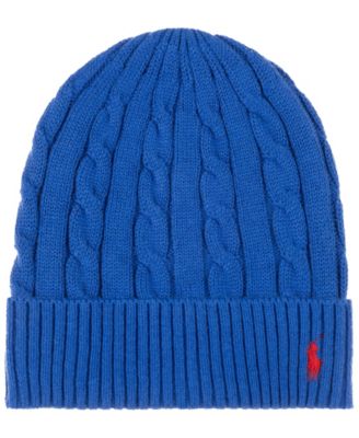 Men's Cashmere Cable Beanie