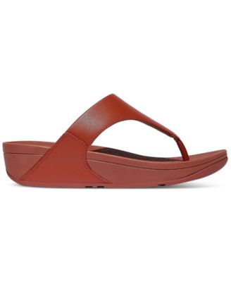 Women's Lulu Leather Toe-Thongs Sandals
