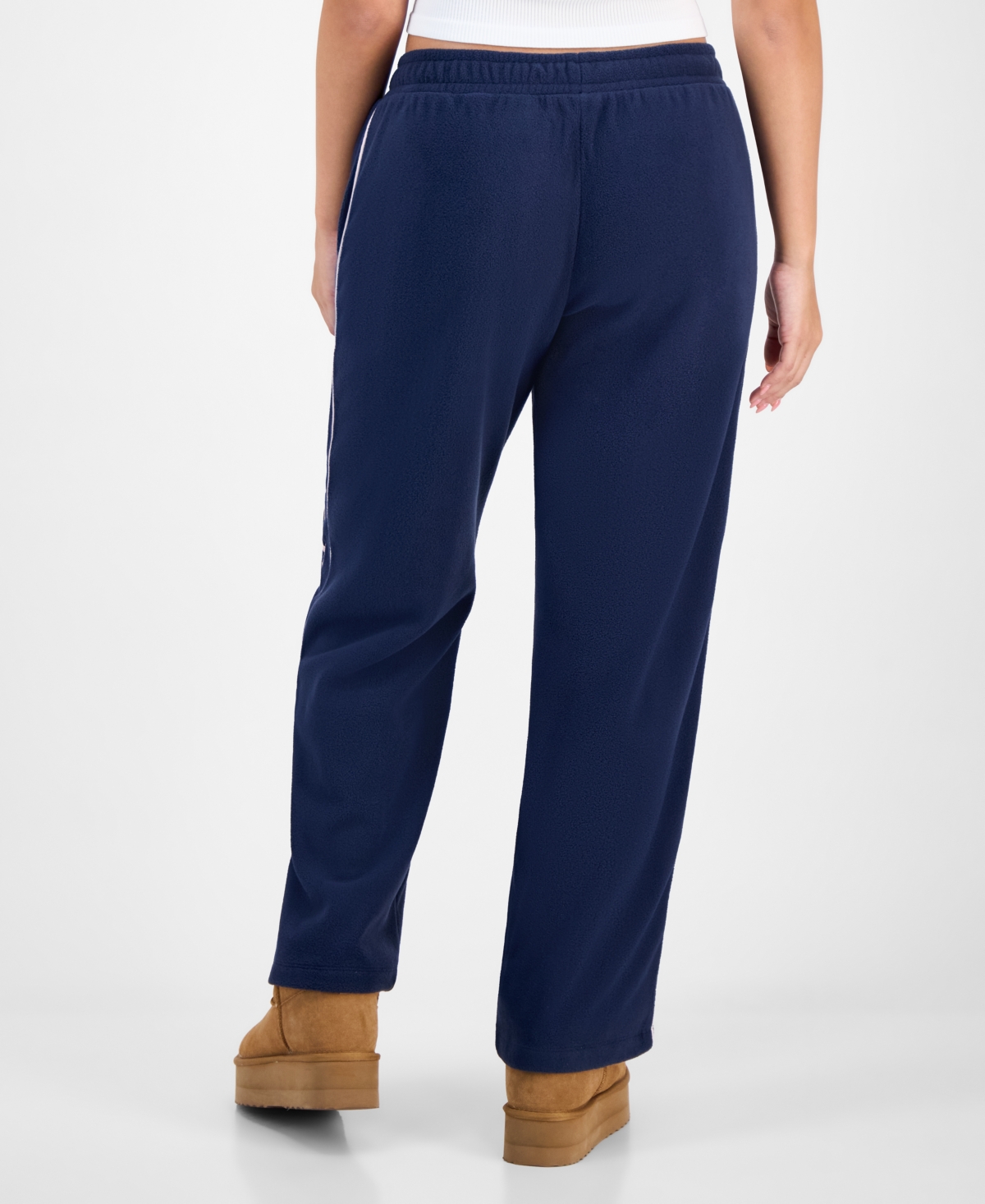 Rebellious One Juniors' Los Angeles Polar Fleece Sweatpants In Blue