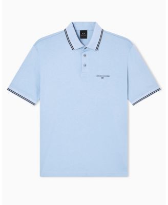 Men's Jersey Collar Tipping Polo Shirt