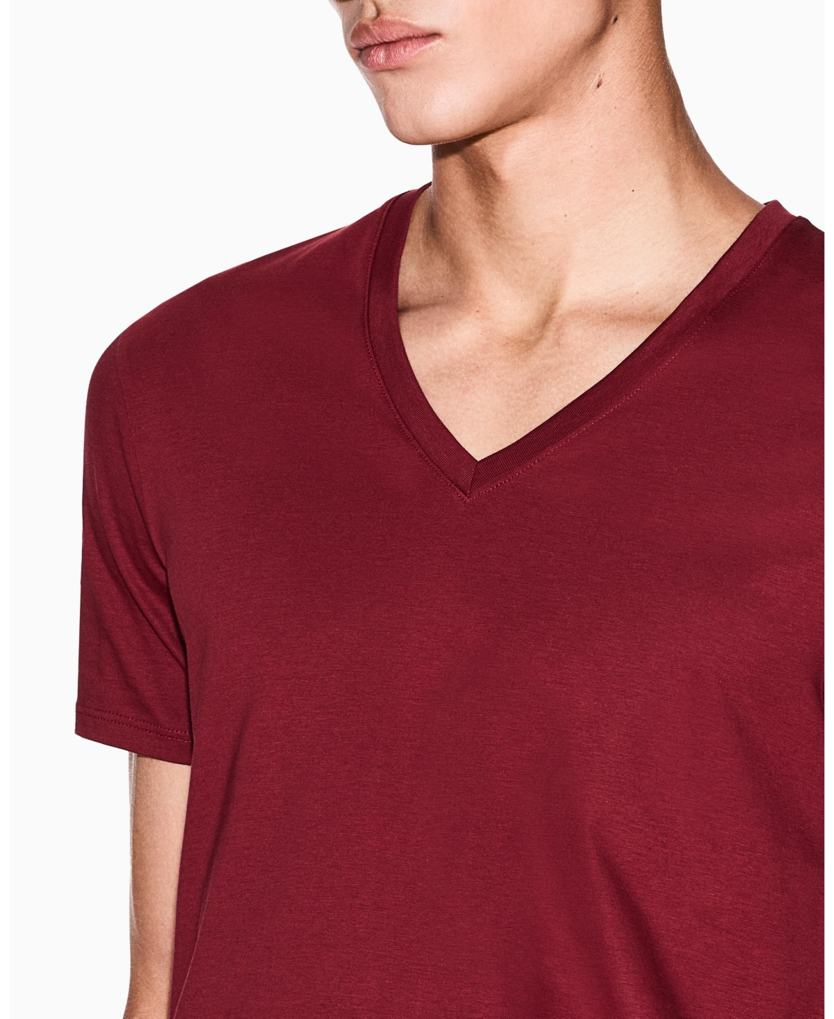 A|X Armani Exchange Men's Pima V-Neck T-Shirt