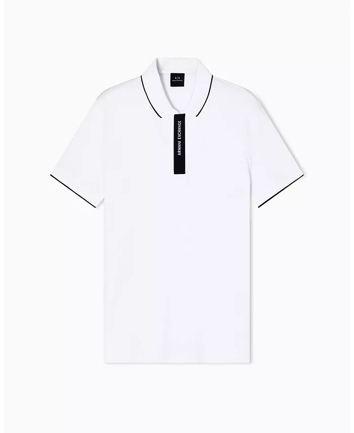 Men's Grosgrain Logo Polo Shirt - thumbnail 5