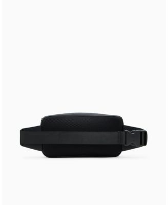 Men's Striped Detail Logo Graphic Belt Bag