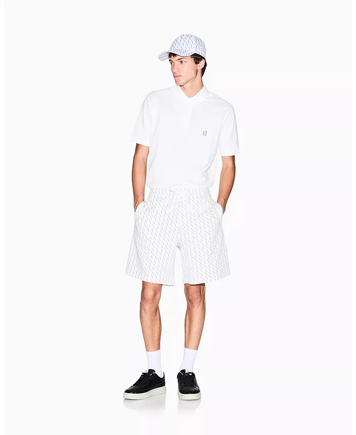 Men's Icon Logo Pique Polo Shirt - thumbnail 2
