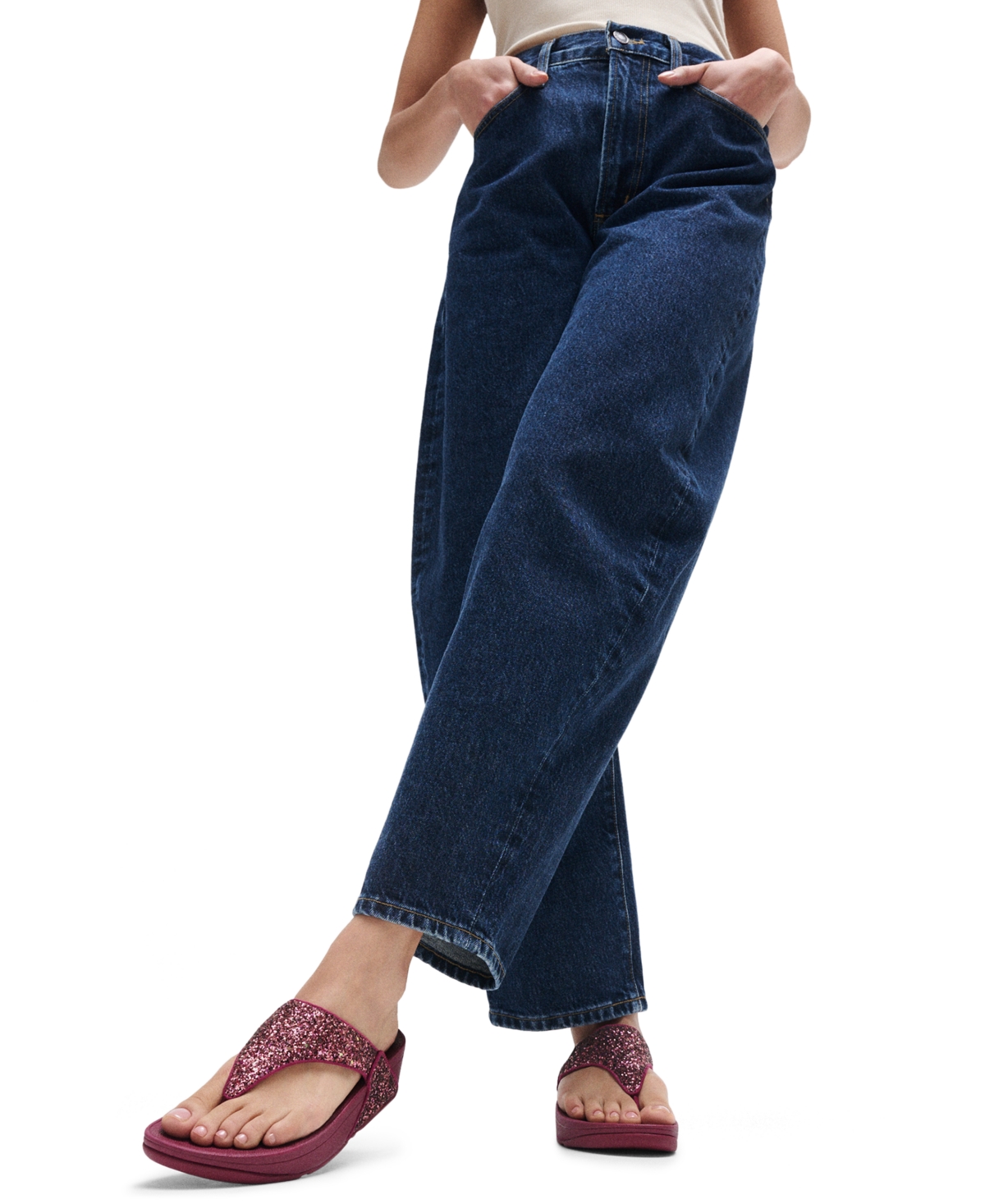 Fitflop Lulu Flip Flop In Purple