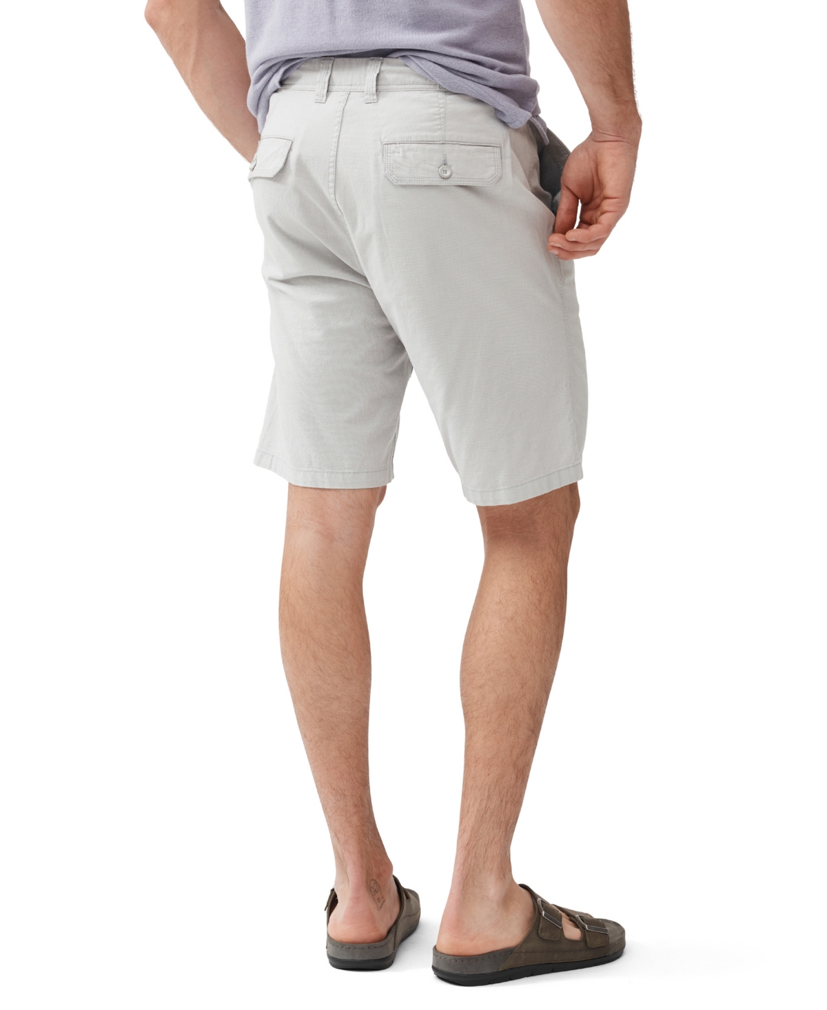 Rodd & Gunn Men's The Gunn 9" Original Fit Shorts In White