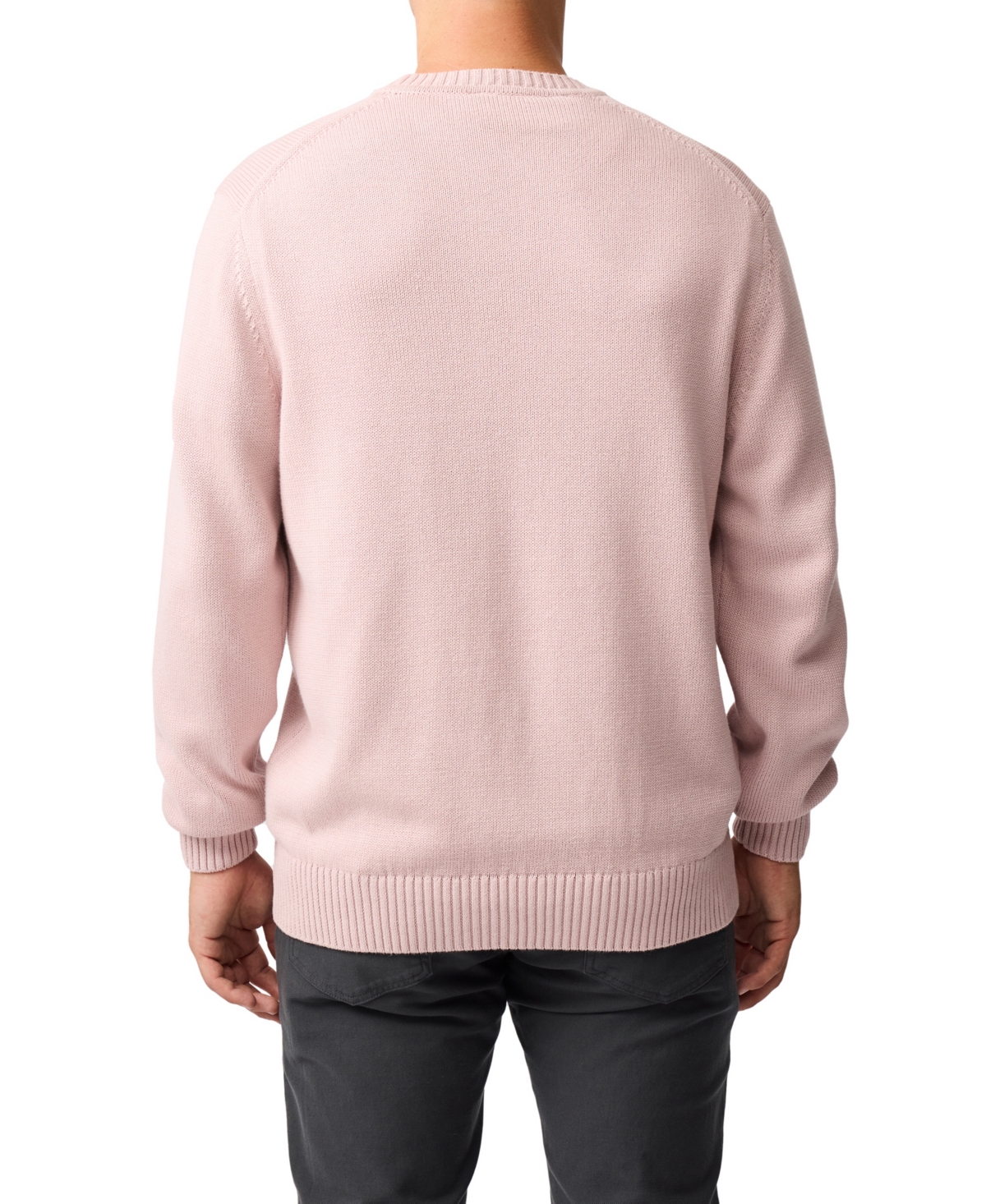 Rodd & Gunn Men's Gunn Crew Neck Pullover Sweater In White