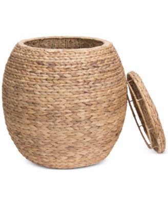 Large Water Hyacinth Storage Basket 