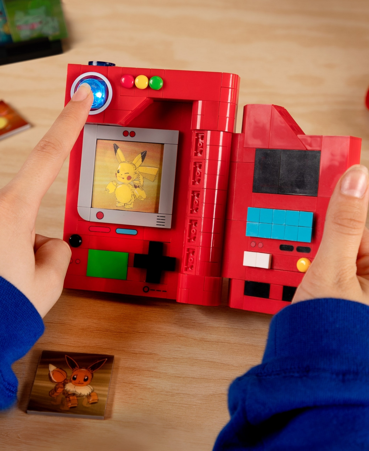 Mega Construx Pokemon Kanto Region Pokedex Building Kit In Multi